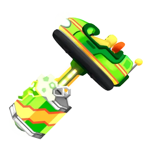 Green Bumper Car