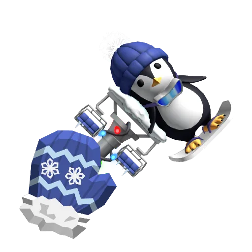 Snowboarder Penguin
